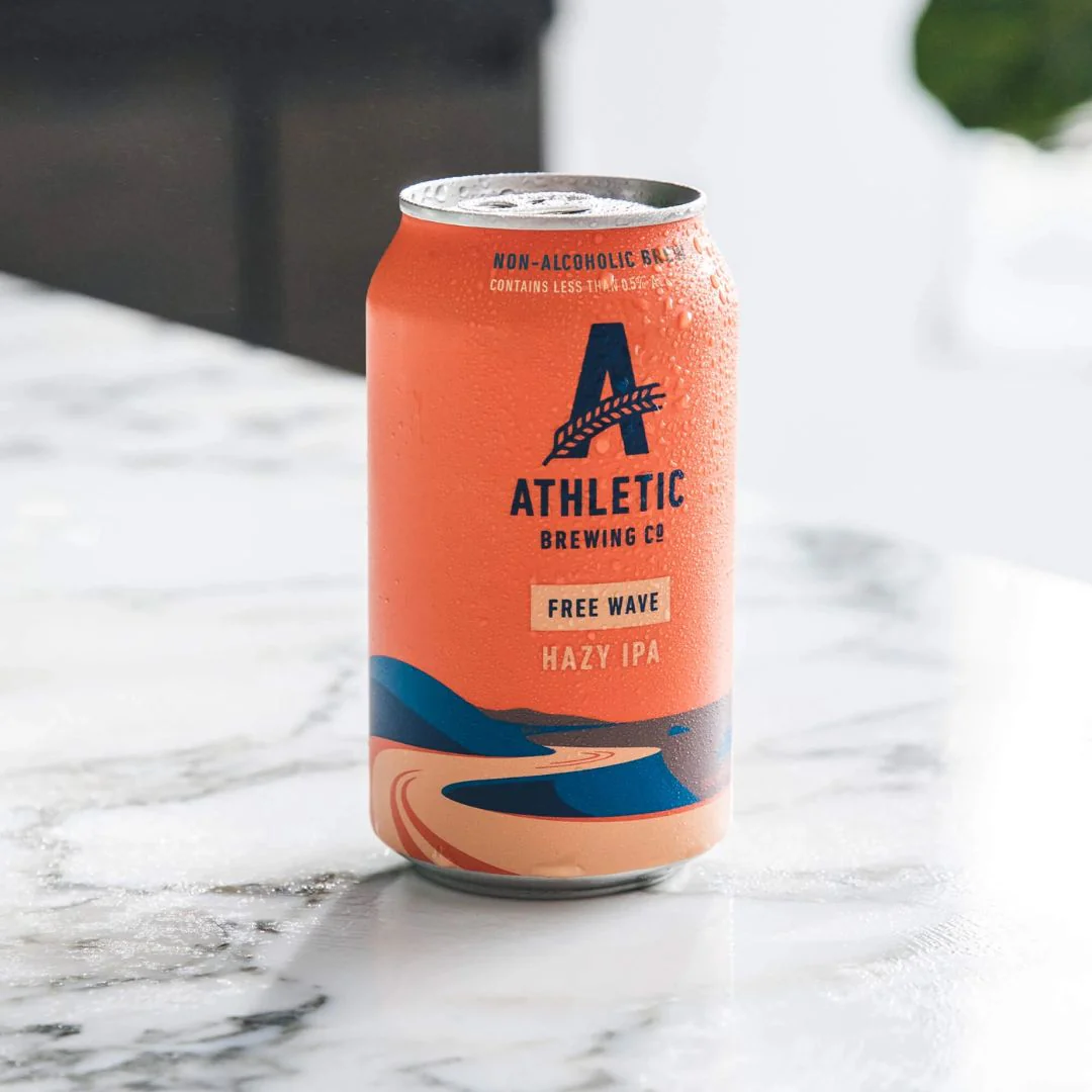 Athletic Brewing - Free Wave - Hazy IPA - Image 6