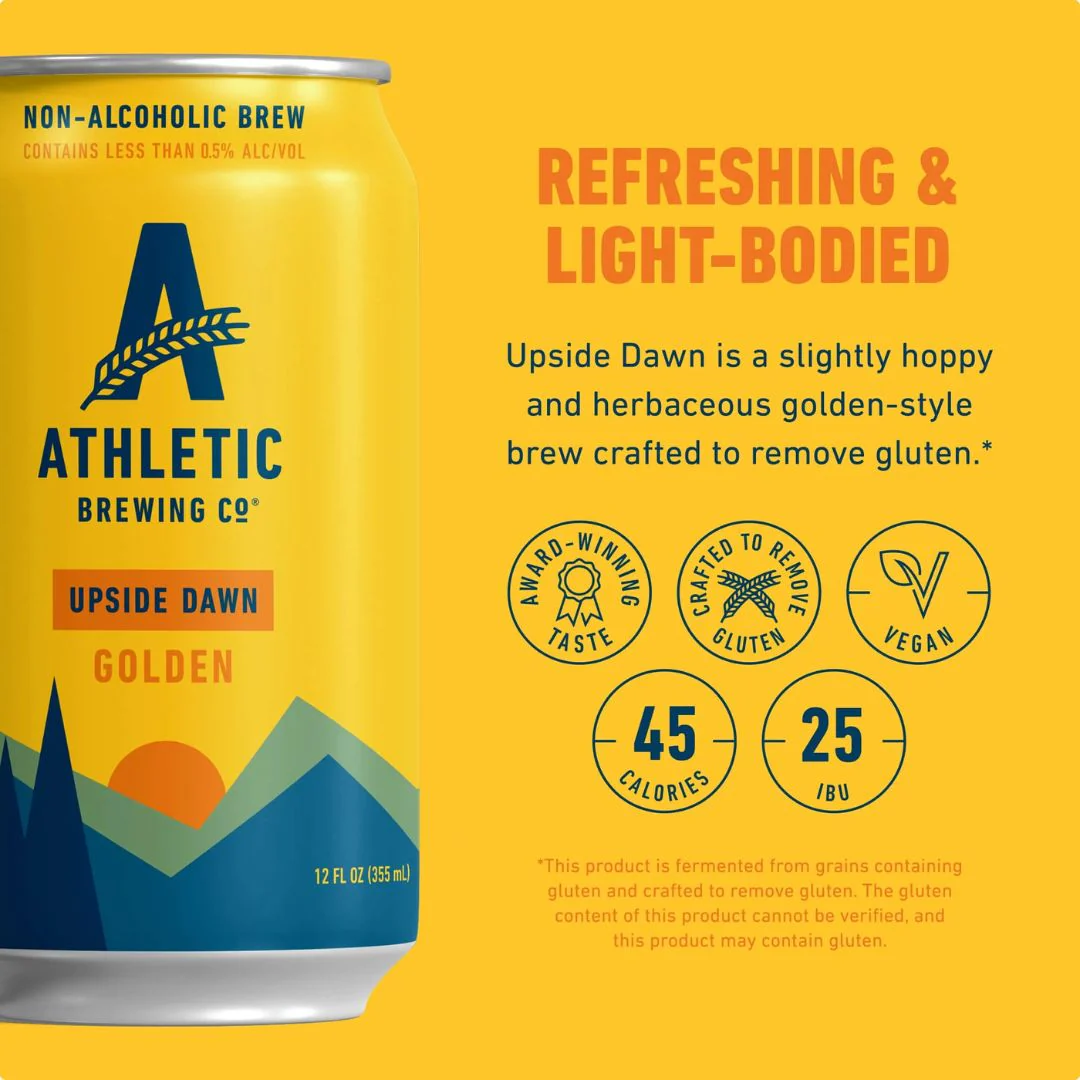 Athletic Brewing - Upside Dawn - Golden Blonde - Image 5