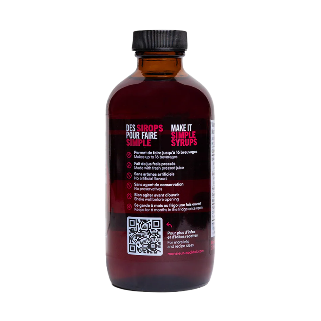 Monsieur Cocktail - Grenadine Syrup (250mL) - Image 5