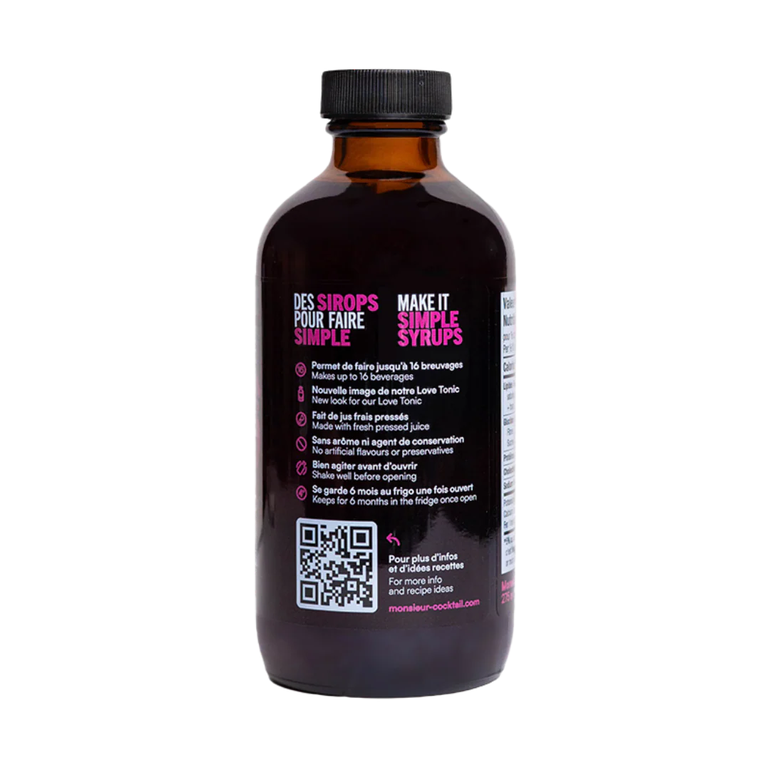 Monsieur Cocktail - Hibiscus Tonic (250mL) - Image 5