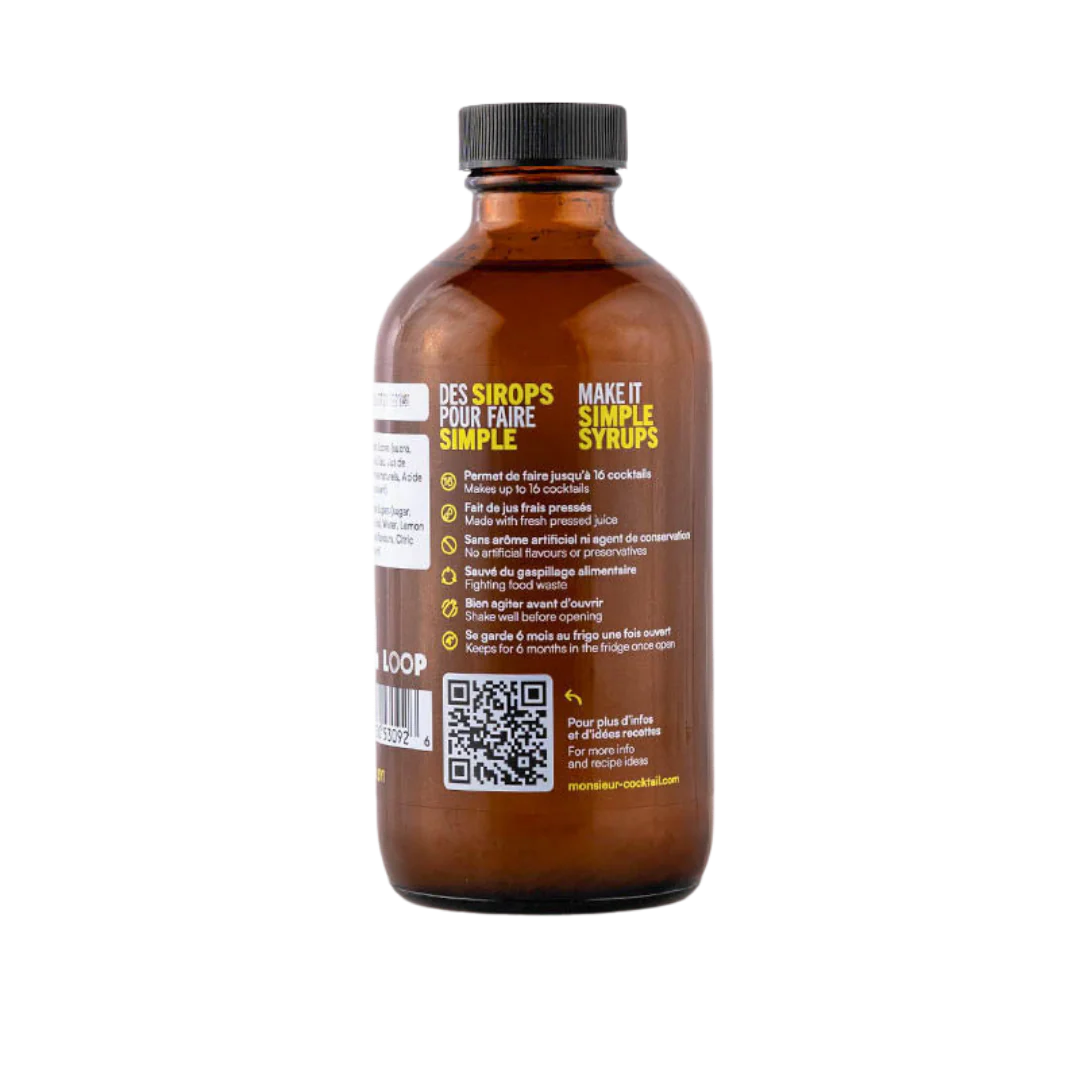 Monsieur Cocktail - Pineapple Syrup (250mL) - Image 5