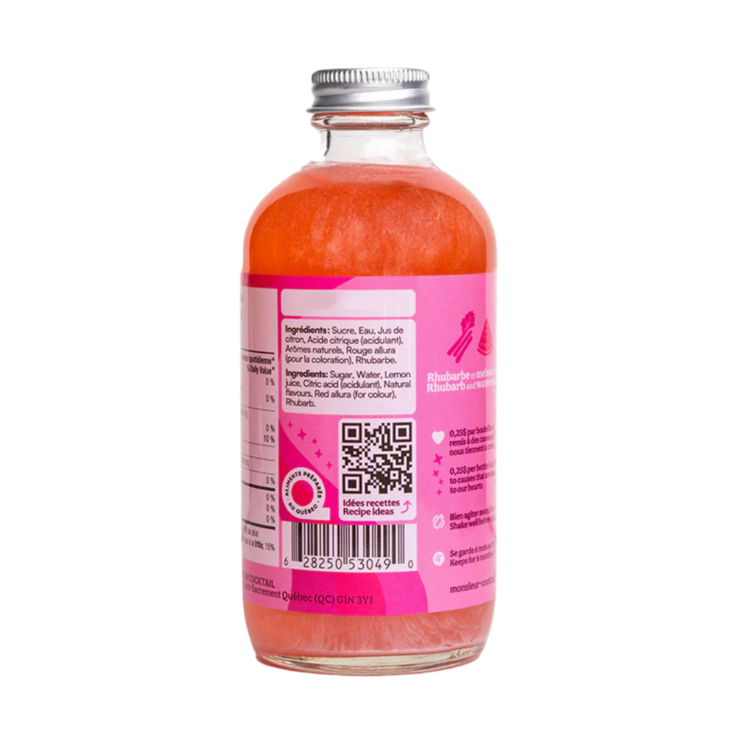 Monsieur Cocktail - Pink Unicorn Syrup (250mL) - Image 4