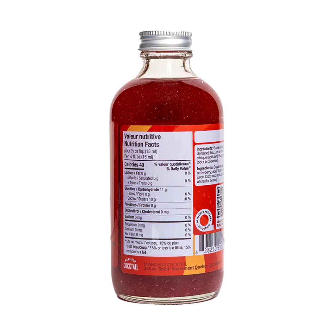 Monsieur Cocktail - Red Unicorn Syrup (250mL) - Image 3
